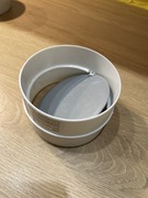 Łącznik kanałów okrągłych z zaworem zwrotnym fi 100 PCV VENTS