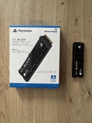 Dysk wewnętrzny wd black sn850p z radiatorem 4tb ssd ps5