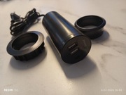 Gniazdo biurkowe, blatowe USB 3-portowe, Gonine