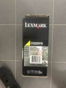 Lexmark C5220YS (C522A3YG) - oryginalny toner,żółty