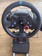 Kierownica dla PS i PC Logitech G29 + shifter + pedały + stelaż