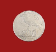 Moneta 200 rupii 2003, Indonezja