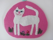 ZAWIESZKA "KOTEK" FILC RĘKODZIEŁO 