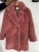 Futro primark płaszcz kurtka rozmiar 34/36 XS róż