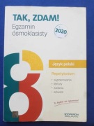 TAK,ZDAM!Egzamin ósmokl.J.polski.Repetytorium 2020