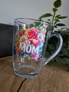 Szklanka kubek Handmade 300ml dla mamy
