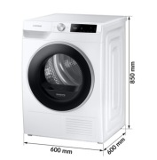Suszarka SAMSUNG DV80T6220LE AI Optimal Dry AI Control/ pompa ciepła 