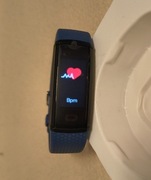 Opaska sportowa, bransoletka fitness, smartwatch, granatowa, unisex 