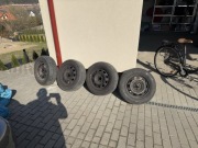 Felgi stalowe koła 15 Skoda Octavia I Golf IV Bora Leon Opony Dunlop