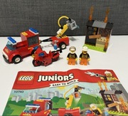 LEGO Juniors 10740 - Patrol strażacki, komplet z instrukcją