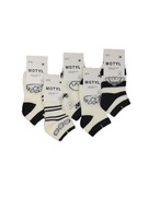 5x Skarpety Dziewczęce Stopki Bawełniane 