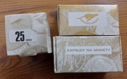 Kapsle do monet KOLEKCJONER 25 mm, 10 sztuk