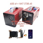 Nowość Webasto 8 kW*  Sterowane z pilota oraz wyposażone w moduł GSM SIM