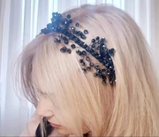 Opaska do włosów czarna