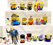 Minionki z McDonald's Zestaw 18 sztuk Interaktywne 