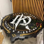 Kaseton reklama LED litery LOGO podświetlane świetlne SZYLD 3D