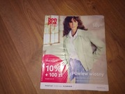 Katalog z modą BonPrix styczeń luty 2022 czasopismo modowe gazeta moda