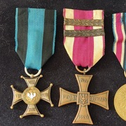 Krzyż Virtuti Militari Krzyż Walecznych Zestaw ORYGINAŁ