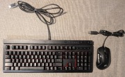 E-sportowy zestaw gamingowy mysz + klawiatura Corsair RGB