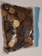 Zestaw 5 kg monet 1, 2 i 5 groszy