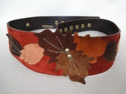 ELLE BIJOU WIEN ozdobny zamszowy pasek r. 75 vtg