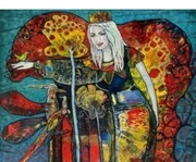 Zigijack, Współistnienie, Obraz, Galeria Zalesie, Obraz, olej na płótnie