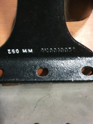 Jost jsk 40/42 łapy podpory siodła H 250mm 225mm 