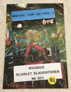 1991 Magnus Scarlet Slaughterer Ulotka Reklamowa Plakat KAT Quo Vadis TSA