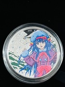 2023 Wyspy Cooka srebrna moneta 1 uncja 1 oz Manga WINTER 621/999