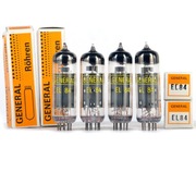 EL84   GENERAL  - 6BQ5  -  4 sztuki - dobrane 