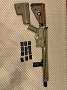 Ares - Replika karabinka M4 Sharps Bros Warthog M4-SB-WH-L-DE (DARK EARTH)