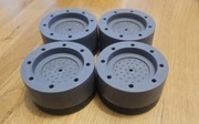 4x Podkładki antywibracyjne pod pralkę suszarkę wysokość 35mm