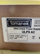Tomanek. Zasilacz liniowy AC 12v