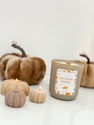 ŚWIECZKA SOJOWA JESIEŃ 270g/50h - pieczone jabłko - szarlotka - wosk sojowy