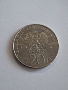 Moneta 20zł PRL 1980 rok 50 lat Daru Pomorza