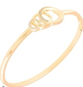 Bransoletka sztywna ze stali chirurgicznej 