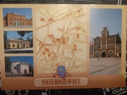 SKIERNIEWICE HERB MAPKA