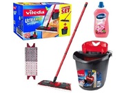 HIT! Mop VILEDA Ultramax XL -  efektywne sprzątanie ZESTAW 3w1 + GRATIS