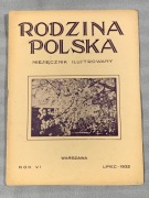 Miesięcznik ilustrowany Rodzina polska. Lipiec 1932