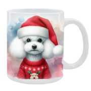 KUBEK Z PSEM Pudel toy - IDEALNY PREZENT, PERSONALIZACJA,24HWYS