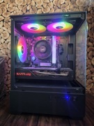 Gaming PC | Ryzen 5 | 16GB DDR4 | RX 5600 XT | 500GB  ARGB |  Akwarium
