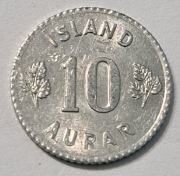 502. Islandia 10 aurar  1970 rok  
