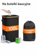 Śmietnik na butelki 100L + worek gratis!