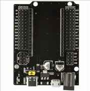 Adapter płytka do ESP32 30-pin ze złączami USB-C microUSB DC prototypowa