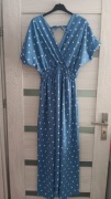 Sukienka maxi grochy