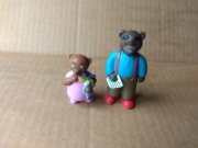 Miś Bruno 2 figurki