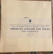 WINYLE American English for Poles – Kurs Audiowizualny, Część 1 (7 LP)