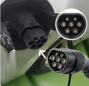 Adapter ładowania EVSE Typ 2 do Typ 1 EU do USA 32/16A hybryda PHEV EV