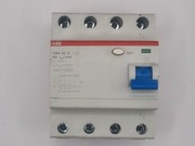 Wyłącznik różnicowoprądowy ABB F204 AC G 63A 30mA 4P, używany, sprawny