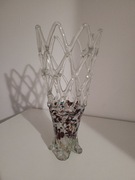 Flakon szkło artystyczne Vintage